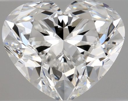 Diamond Natural 1Ct E-VVS2 Heart - GIA6542738739 1