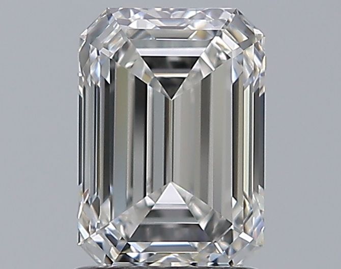 Diamond Natural 1,5Ct F-VVS1 Emerald - GIA7543530256