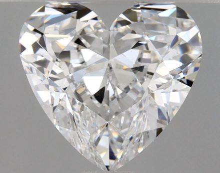 Diamond Natural 1,01Ct E-IF Heart - GIA1559122698 1