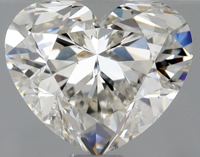 Diamond Natural 1,02Ct I-SI1 Heart - GIA7556122674 1