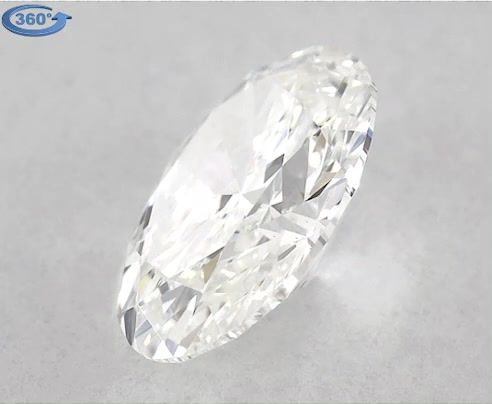Diamond Natural 0,71Ct G-VVS2 Oval - GIA6371126032 1
