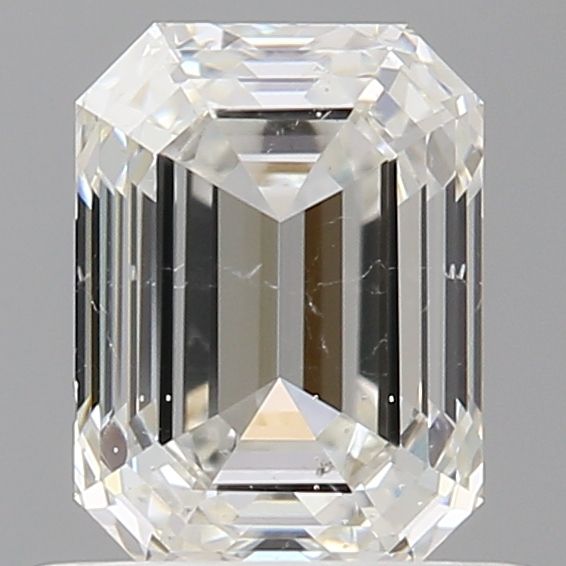 Diamond Natural 0,91Ct G-SI1 Emerald - GIA1555386143 1