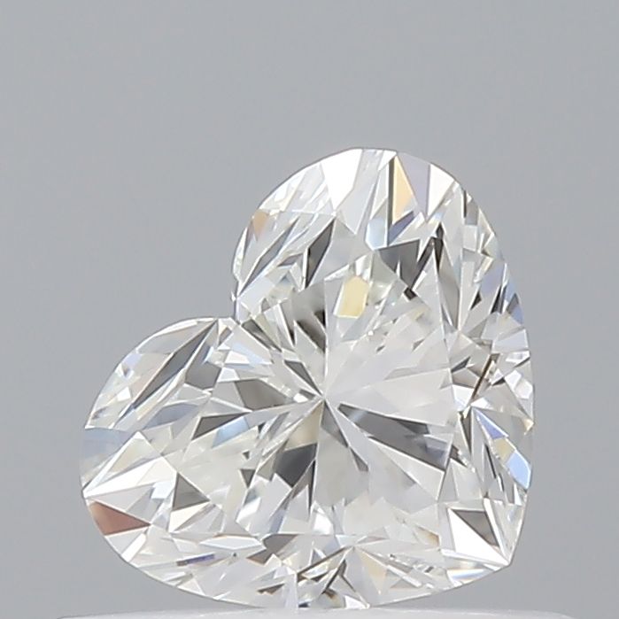 Diamond Natural 0,51Ct H-VVS1 Heart - GIA5556465646 1