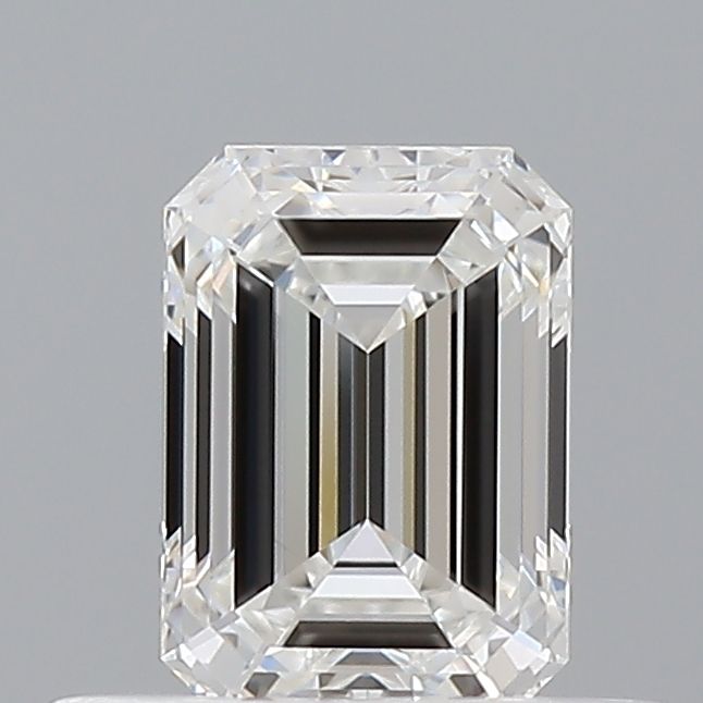 Diamond Natural 0,5Ct F-VVS1 Emerald - GIA6551464214