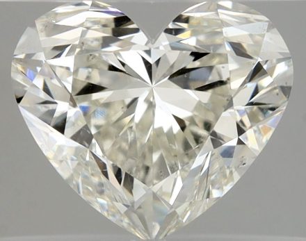 Diamond Natural 1,31Ct J-SI2 Heart - GIA2557072119 1