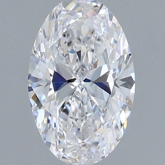 Diamond Natural 0,71Ct D-SI1 Oval - GIA7551132687 1
