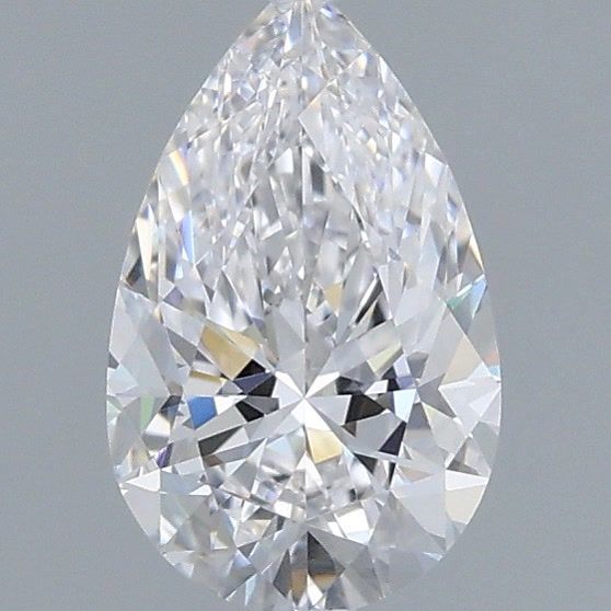 Diamond Natural 0,7Ct D-IF Pear - GIA6552136521 1