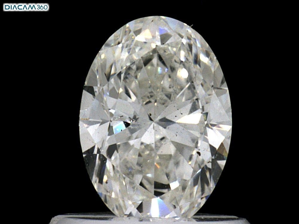 Diamond Natural 0,7Ct H-VS2 Oval - GIA2547150569 1