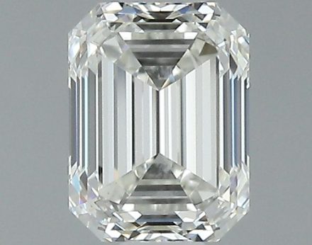 Diamond Natural 1Ct H-VS1 Emerald - GIA5543165972 1