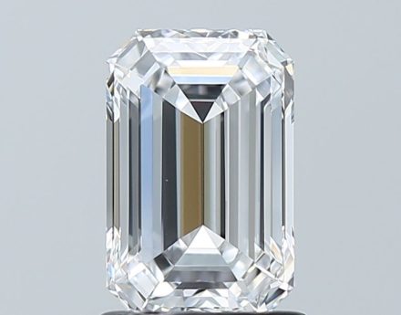 Diamond Natural 1,5Ct D-VVS1 Emerald - GIA6552386232 1