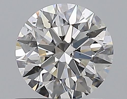 Diamond Natural 0,74Ct G-SI1 Round - GIA6552124345