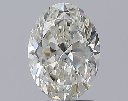 Diamond Natural 1,5Ct I-SI1 Oval - GIA3545321774 1