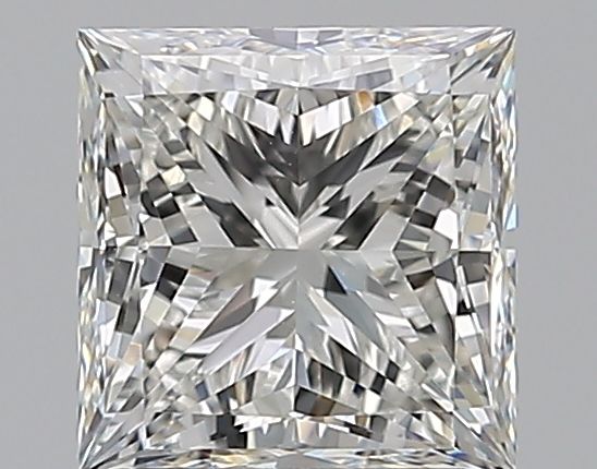 Diamond Natural 1,51Ct H-VVS1 Princess - GIA6391375375
