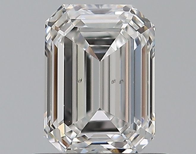 Diamond Natural 0,7Ct E-SI2 Emerald - GIA6412380038 1