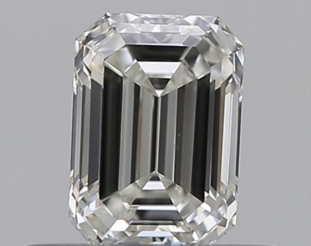 Diamond Natural 0,4Ct I-SI1 Emerald - GIA1497062943 1