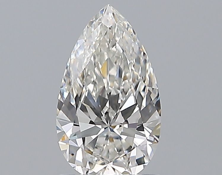Diamond Natural 1Ct H-SI1 Pear - GIA6522869741 1