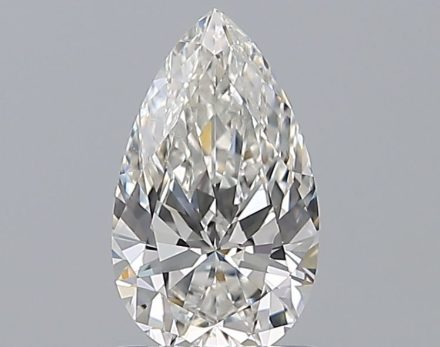 Diamond Natural 1Ct H-SI1 Pear - GIA6522869741 1
