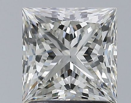 Diamond Natural 1,71Ct I-VS2 Princess - GIA7543824082 1