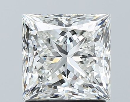 Diamond Natural 1,71Ct H-VS2 Princess - GIA5553456038 1