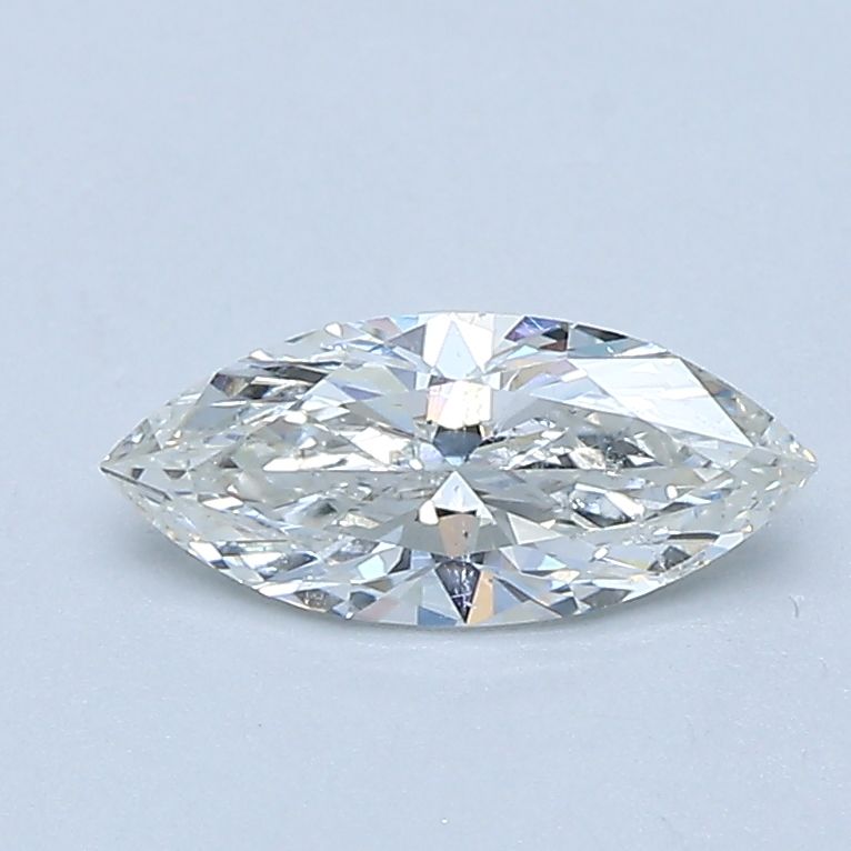 Diamond Natural 0,53Ct G-SI2 Marquise - GIA2183026397 1