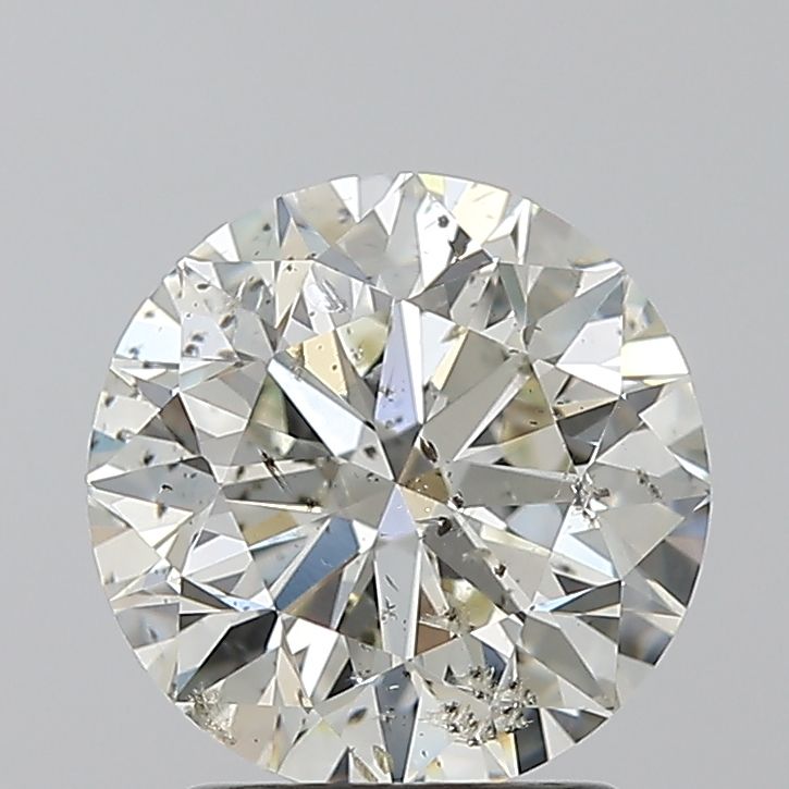 Diamond Natural 2Ct J-SI2 Round - HRD260000115707