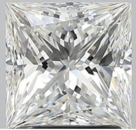 Diamond Natural 1,7Ct G-VS1 Princess - GIA7526972306 1