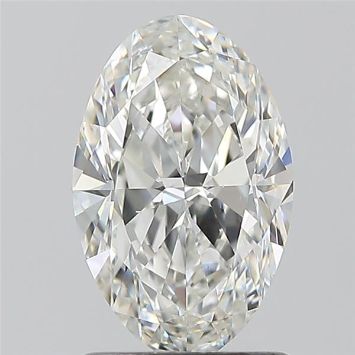 Diamond Natural 1,3Ct H-VS2 Oval - GIA7518564243 1