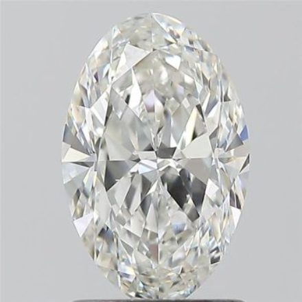 Diamond Natural 1,3Ct H-VS2 Oval - GIA7518564243 1