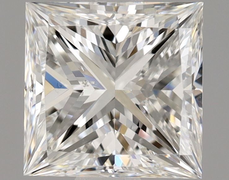 Diamond Natural 0,9Ct G-SI1 Princess - GIA1236918479 1