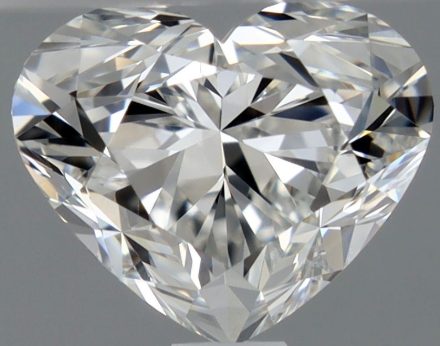 Diamond Natural 1,01Ct G-VS1 Heart - GIA7532654363 1