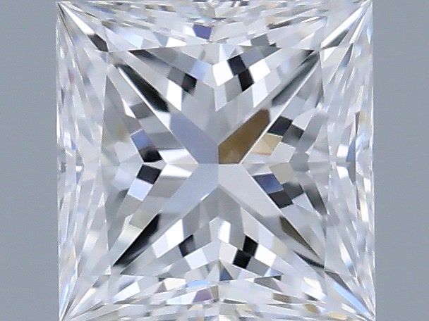 Diamond Natural 0,3Ct D-VVS1 Princess - GIA7558318579 1
