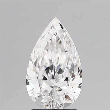 Diamond Natural 1,7Ct F-SI1 Pear - GIA7558426842 1
