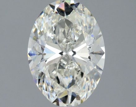 Diamond Natural 1,7Ct I-SI2 Oval - GIA6542836707 1