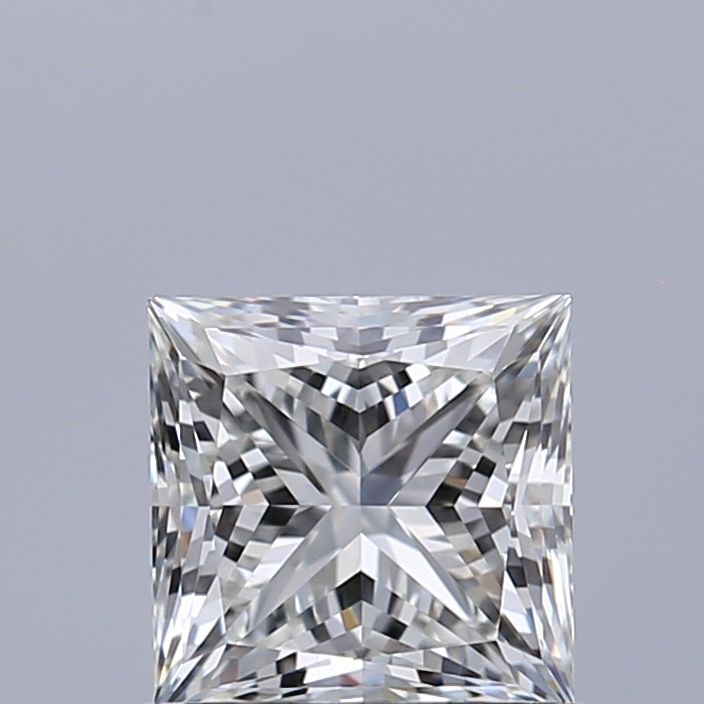 Diamond Natural 0,71Ct F-IF Princess - IGI797680038 1