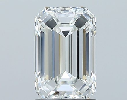 Diamond Natural 1,5Ct G-VVS2 Emerald - GIA6542430402 1