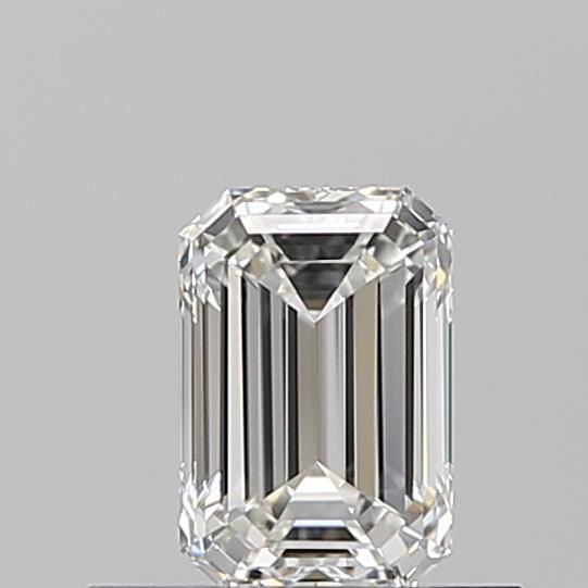 Diamond Natural 0,5Ct F-VVS1 Emerald - GIA6521261274 1