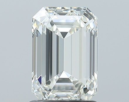 Diamond Natural 1,55Ct I-VVS2 Emerald - GIA1232865441 1