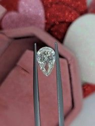 Diamond Natural 1,5Ct J-SI2 Pear - GIA6442229556 1