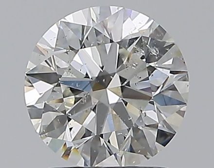 Diamond Natural 1,5Ct H-SI2 Round - GIA2556450551 1