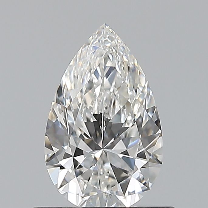 Diamond Natural 0,63Ct F-VVS2 Pear - GIA7556439107 1