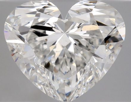 Diamond Natural 1,52Ct G-SI2 Heart - GIA6545519751 1