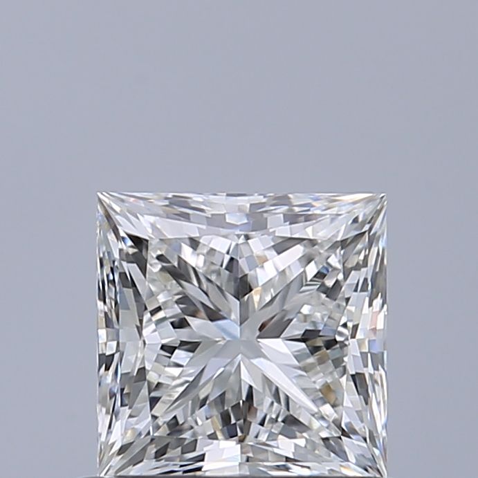 Diamond Natural 0,71Ct F-VVS2 Princess - GIA6555081788 1