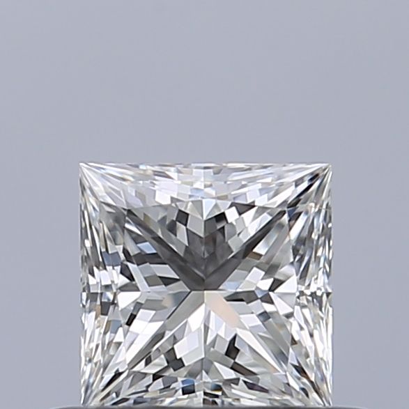 Diamond Natural 0,42Ct F-VVS1 Princess - GIA7558391149 1