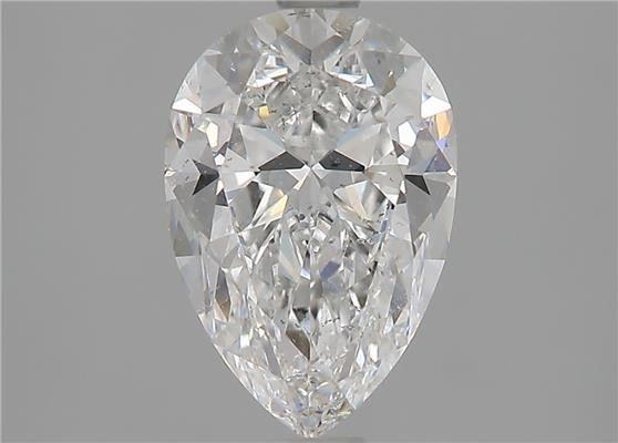 Diamond Natural 1,71Ct E-SI1 Pear - GIA7272499328 1
