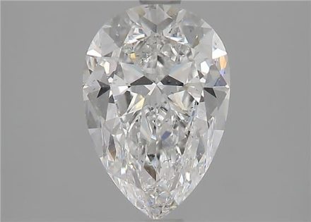 Diamond Natural 1,71Ct E-SI1 Pear - GIA7272499328 1