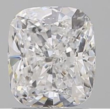 Diamond Natural 1,5Ct D-SI1 Cushion - GIA2185980971 1