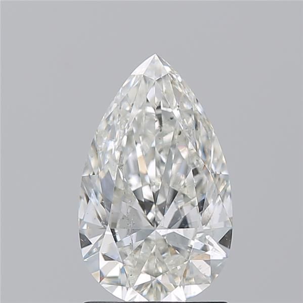 Diamond Natural 1,5Ct I-SI2 Pear - GIA7532797201 1