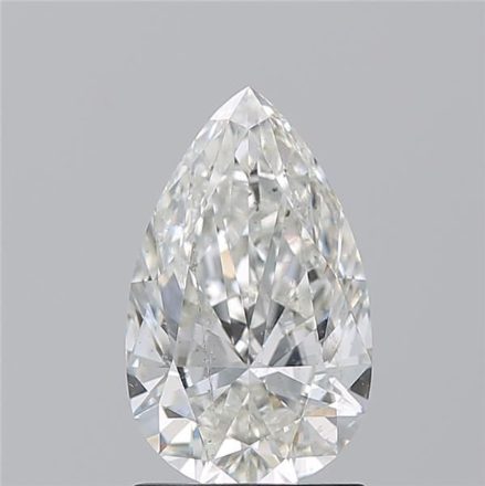 Diamond Natural 1,5Ct I-SI2 Pear - GIA7532797201 1
