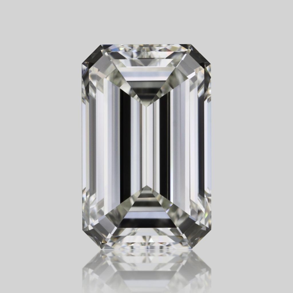 Diamond Natural 0,71Ct J-VVS1 Emerald - GIA7558513097 1