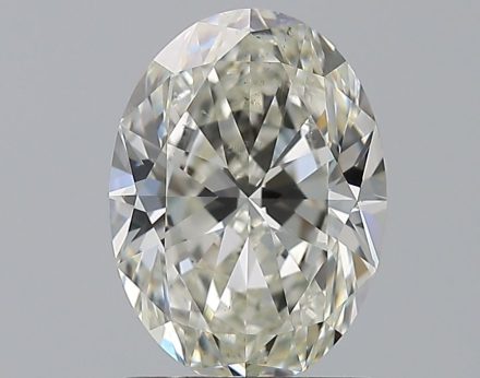 Diamond Natural 1,51Ct J-SI1 Oval - GIA2516460675 1